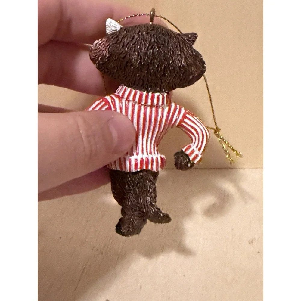 Wisconsin Badger Christmas Ornament Badger Holiday